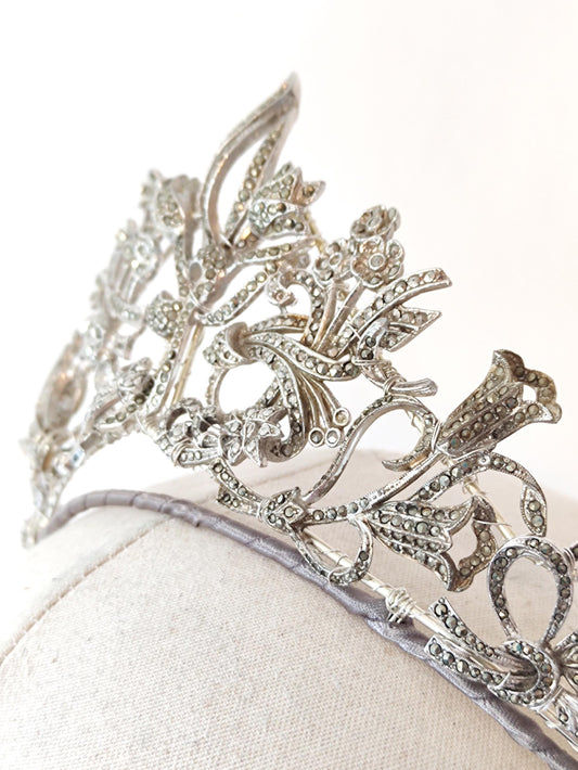 Marcasite Tiara Headdress